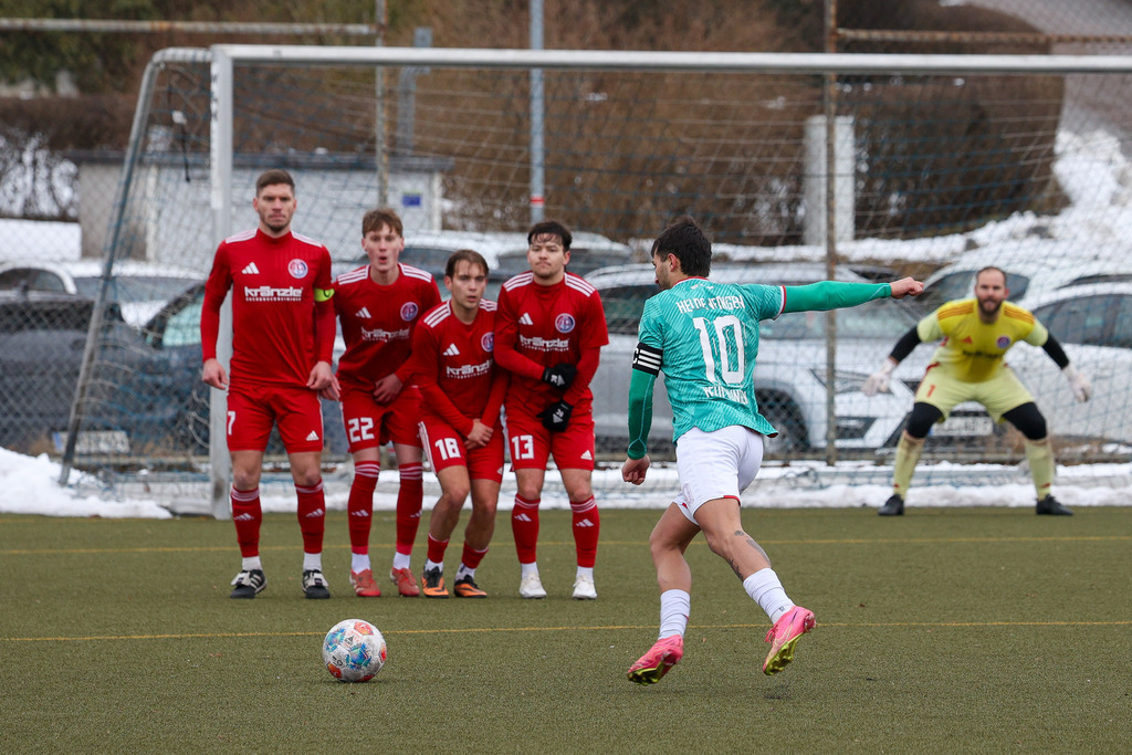 Heldenfingen-Buch_260131_7608 | SG Heldenfingen/Heuchlingen vs. TSV Buch, Fußball, Herren, Freundschaftsspiel, 2025/2026, 31.01.2026 in Söhnstetten, Kunstrasenplatz (Foto: Michael Bulling) - Realisiert mit Pictrs.com