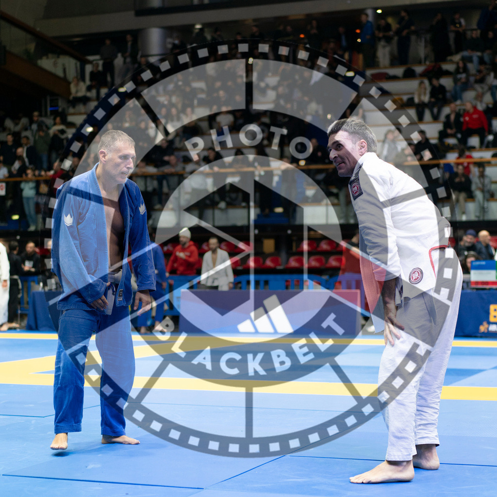 20240119PBB3288 | Fighters compete during the IBJJF European Championship in Paris, France, on January 19, 2024.