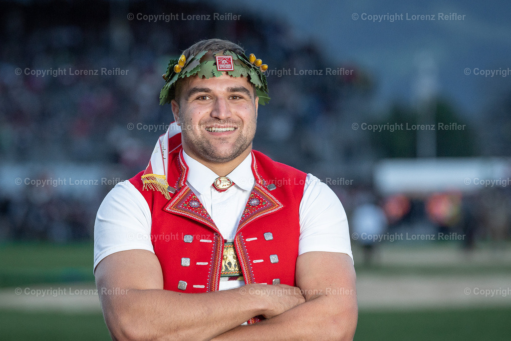 Schwingen -  ESAF Sonntag 2025 | Mollis, 31.8.25, Schwingen - ESAF Sonntag.Räbsamen Marcel (Müselbach)