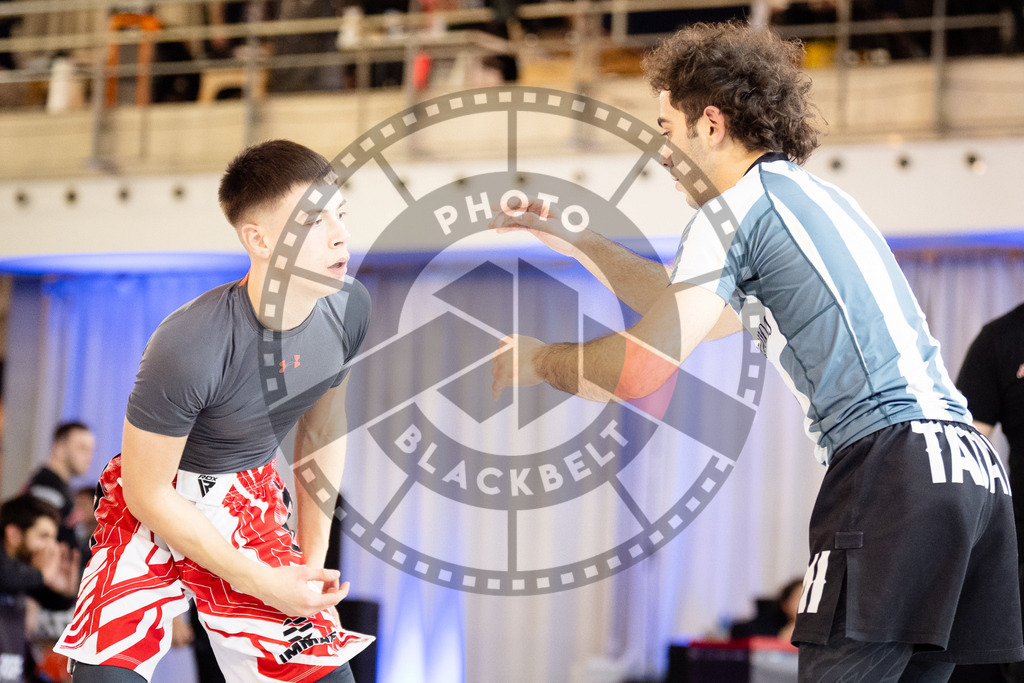 20260214PBB2626 | Fighters compete during the ADCC European Trials  competition day 1 in Belgrade, Serbia, on February 14, 2026.