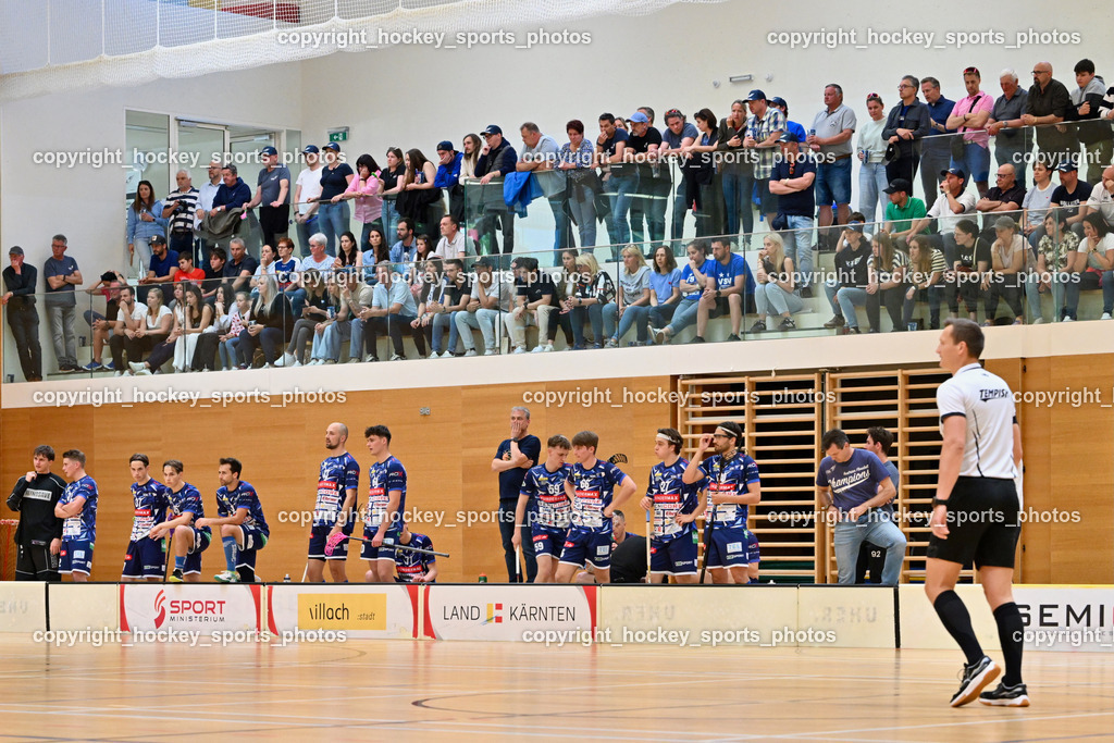 VSV Unihockey vs. Wiener Floorball Verein | Besucher Ballspielhalle St. Martin, VSV Unihockey vs. Wiener Floorball Verein, VSV Unihockey vs. Wiener Floorball Verein am 18.05.2025 in Villach (Ballspielhalle St. Martin), Austria, (Photo by Bernd Stefan)