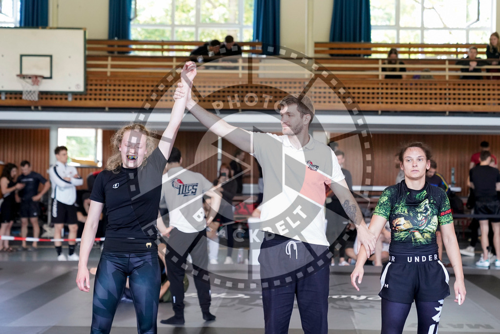 20240608PBB02150 | Fighters compete during the ILLCS VII summer edition luta livre competition in Hannover, Germany, on June 8, 2024.