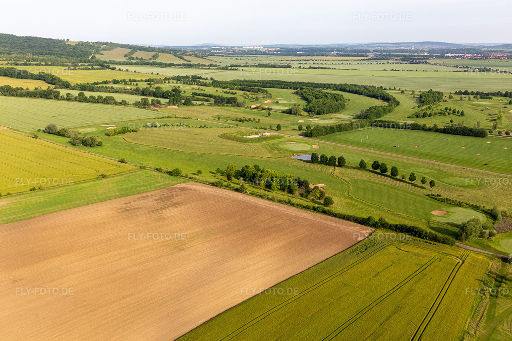 Luftbild: Gelände des Golfplatz 