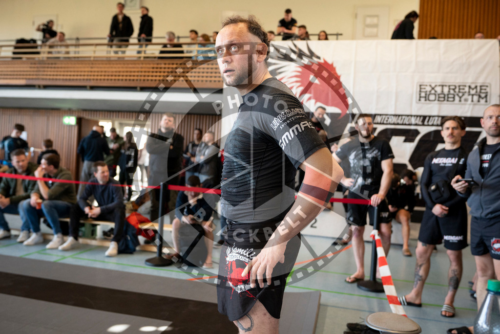 20240309PBB5608 | Fighters compete during the International Luta Livre (ILLCS) Spring Championship in Hannover, Germany, on March 9, 2024.