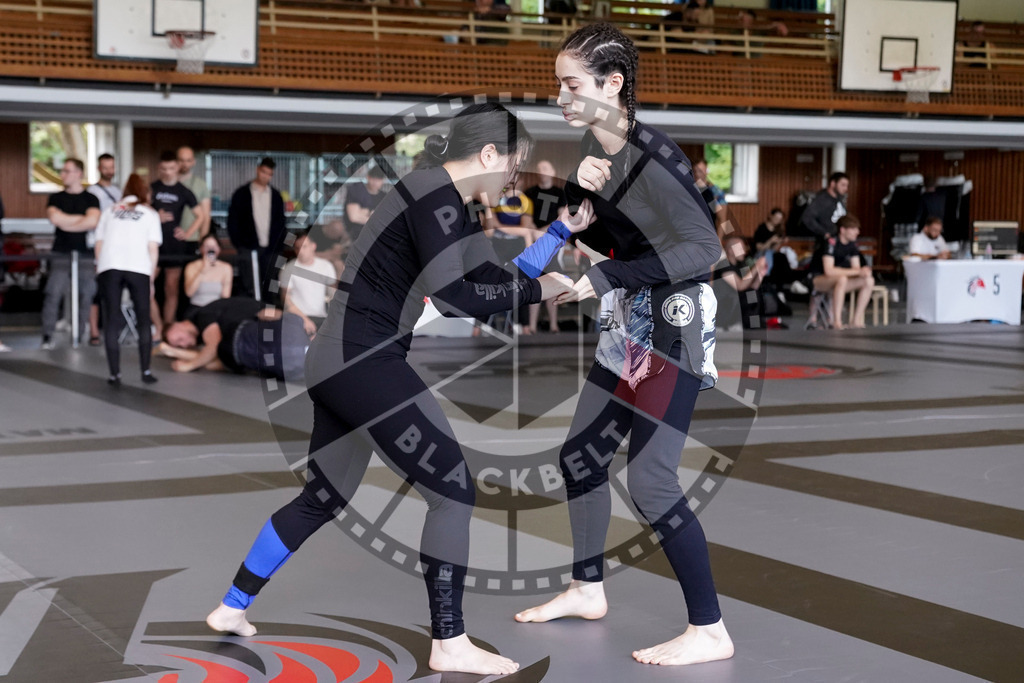 20240608PBB01499 | Fighters compete during the ILLCS VII summer edition luta livre competition in Hannover, Germany, on June 8, 2024.