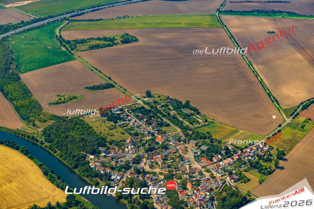 Luftaufnahme Großwirschleben Plötzkau - Die Luftaufnahme wurde 2025 vom UL-Flugzeug heraus erstellt ( ohne Drohne ) - Hochauflösende Luftaufnahme - für professionelle Ausdrucke geeignet. Die Geschenkidee !Mit Lizenz und Bildrechte bestellbar
