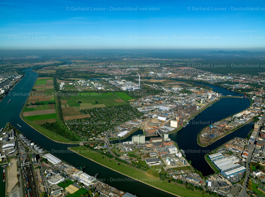 3068235 | Rhein am Mannheim Hafen, Friesenheimer Insel