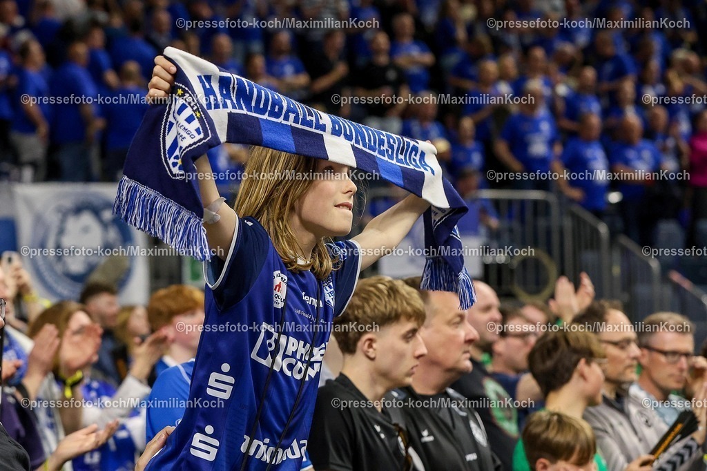 xSSCx18042601056 | 18.04.2026, xsscx, Handball, DHB-Pokal Lidl Final4, TBV Lemgo-Lippe - Füchse Berlin, Saison 2025 / 2026 Herren, Lanxess Arena: Fans des TBV Lemgo Photo: xSandraxScherningxPressefotoKochx
