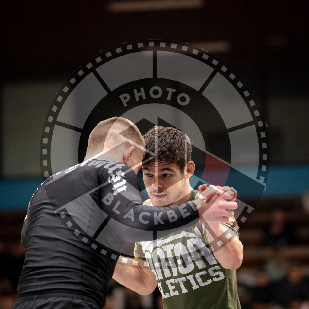 20240217PBB01510 | Fighters compete during the ADCC European, Middle Eastern and African Championship in Zagreb, Croatia, on February 17, 2024.