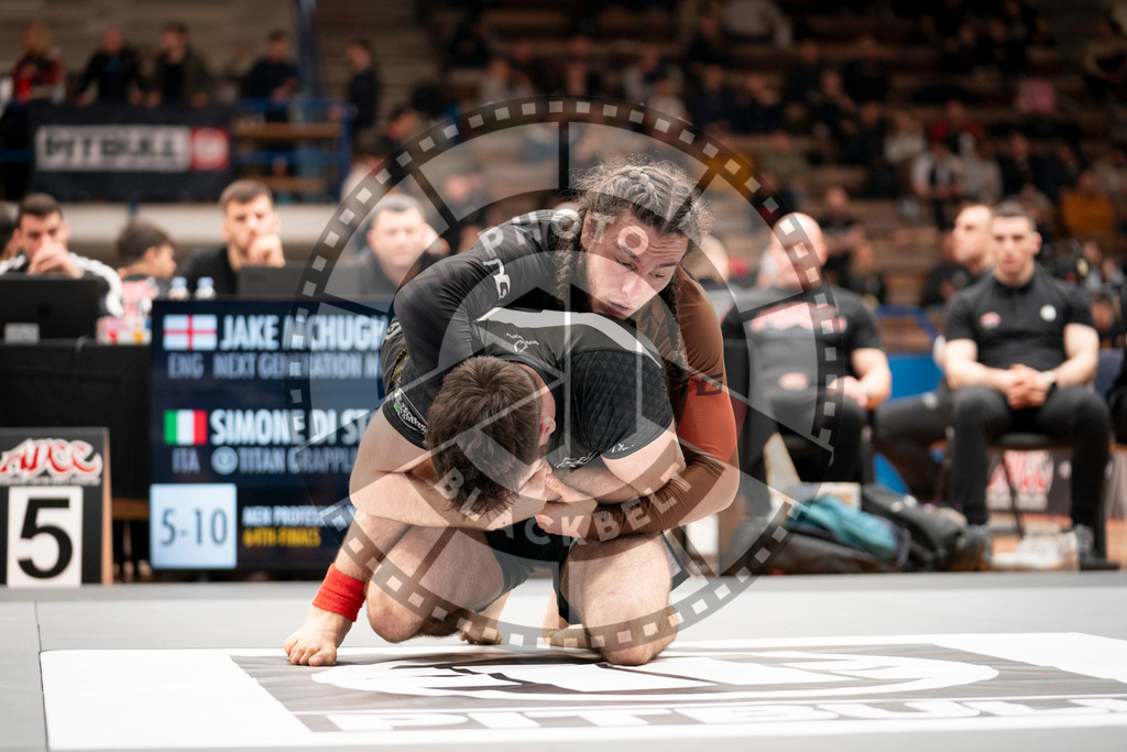 20240217PBB01201 | Fighters compete during the ADCC European, Middle Eastern and African Championship in Zagreb, Croatia, on February 17, 2024.