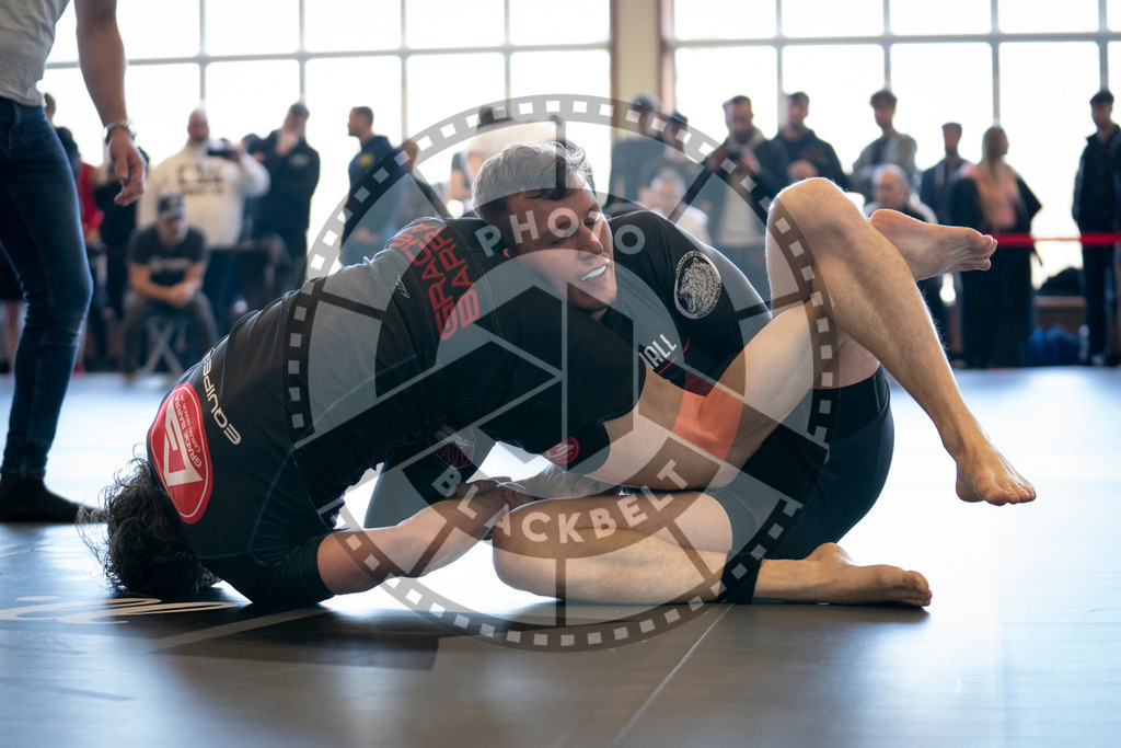 20240309PBB4516 | Fighters compete during the International Luta Livre (ILLCS) Spring Championship in Hannover, Germany, on March 9, 2024.