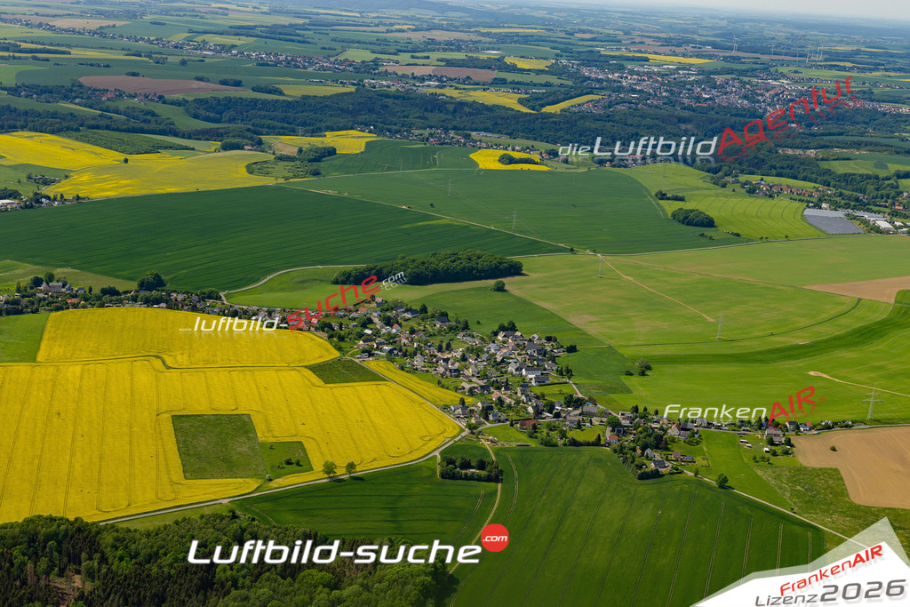 Die Luftaufnahme Irbersdorf - Frankenberg/Sa. wurde 2022 vom Flugzeug aus (keine Drohne) erstellt. Hohe Auflösung -für große Poster und Wandbilder geeignet - Garantiert!