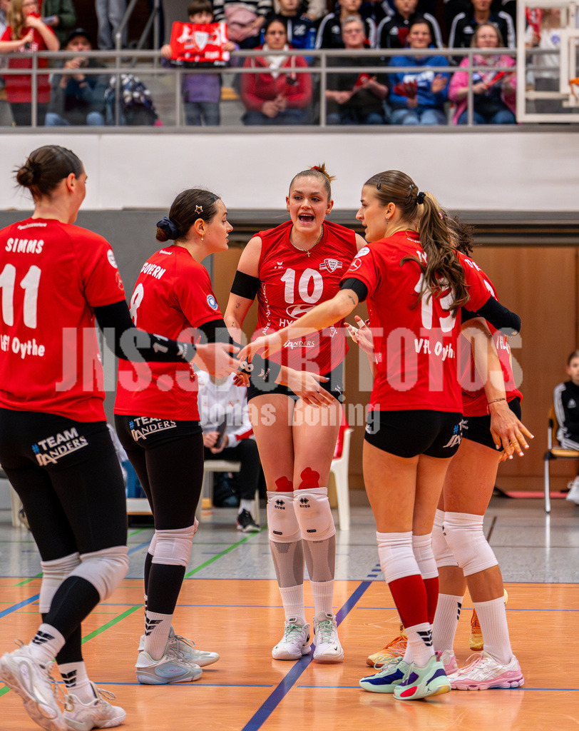 Volleyball I Frauen I Saison 2025-2026 I 2 Bundesliga Pro I 16. Spieltag VFL Oythe - TV Planegg-Krailling-47 | jns.sportfotos - Realisiert mit Pictrs.com