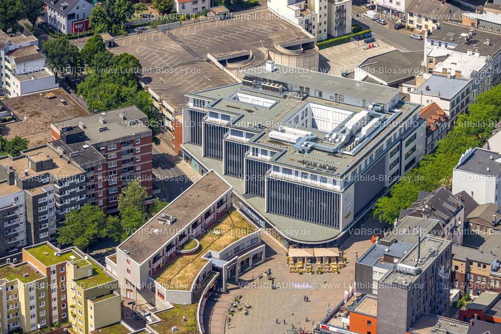Herne220503054 | Luftbild, Neue Höfe Einkaufszentrum an der Bahnhofstraße, Robert Brauner Platz, Herne-Mitte, Herne, Ruhrgebiet, Nordrhein-Westfalen, Deutschland