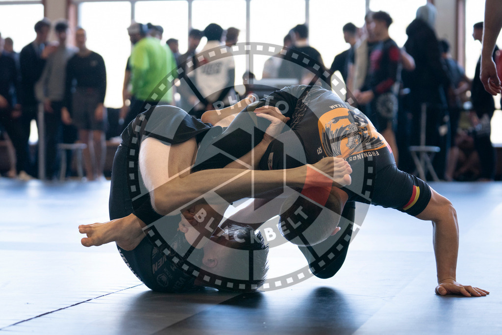 20240309PBB5745 | Fighters compete during the International Luta Livre (ILLCS) Spring Championship in Hannover, Germany, on March 9, 2024.