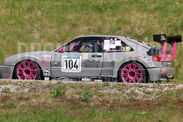 FIA European Hill Climb Championship – Rechberg 2026 | FIA European Hill Climb Championship at Rechberg, held from 24 to 26 April 2026 near Tulwitz, Styria, Austria. The image shows Stella OCHABAUER (AUT) VW Corrado Turbo.