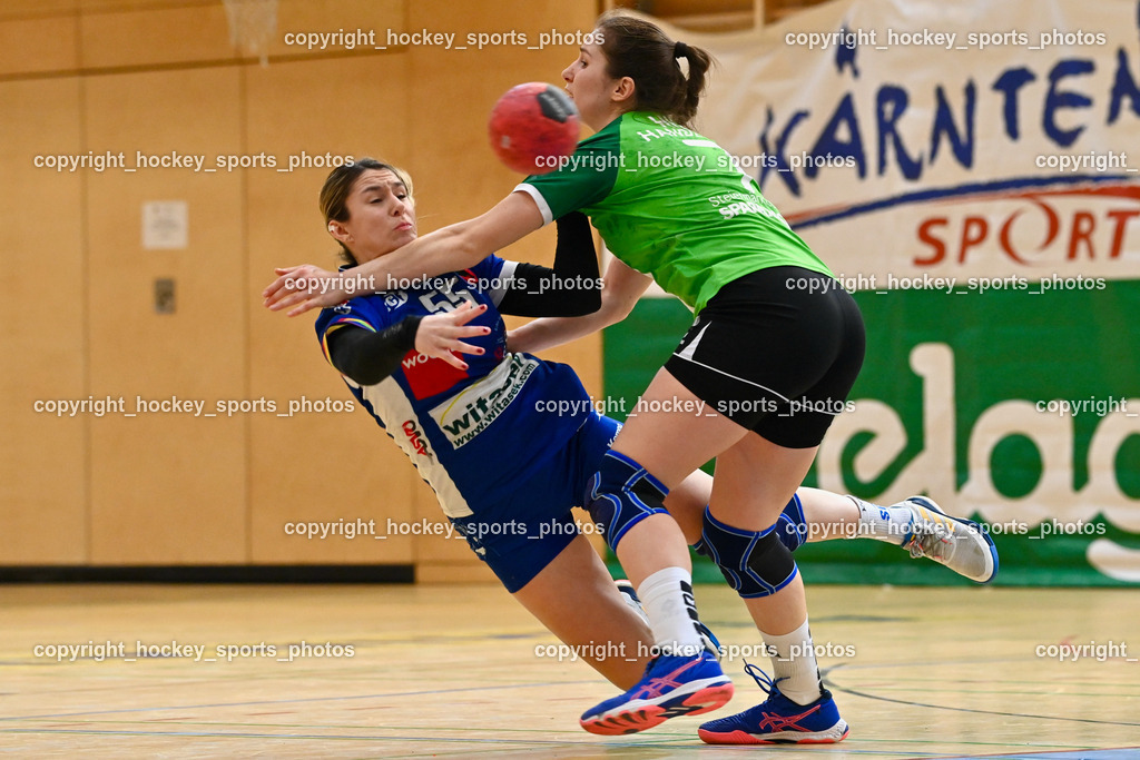 SC Ferlach Damen vs. HIB Graz 18.2.2023 | #55 Pavkovic Andrea, #7 MRAZOVIC Katarina