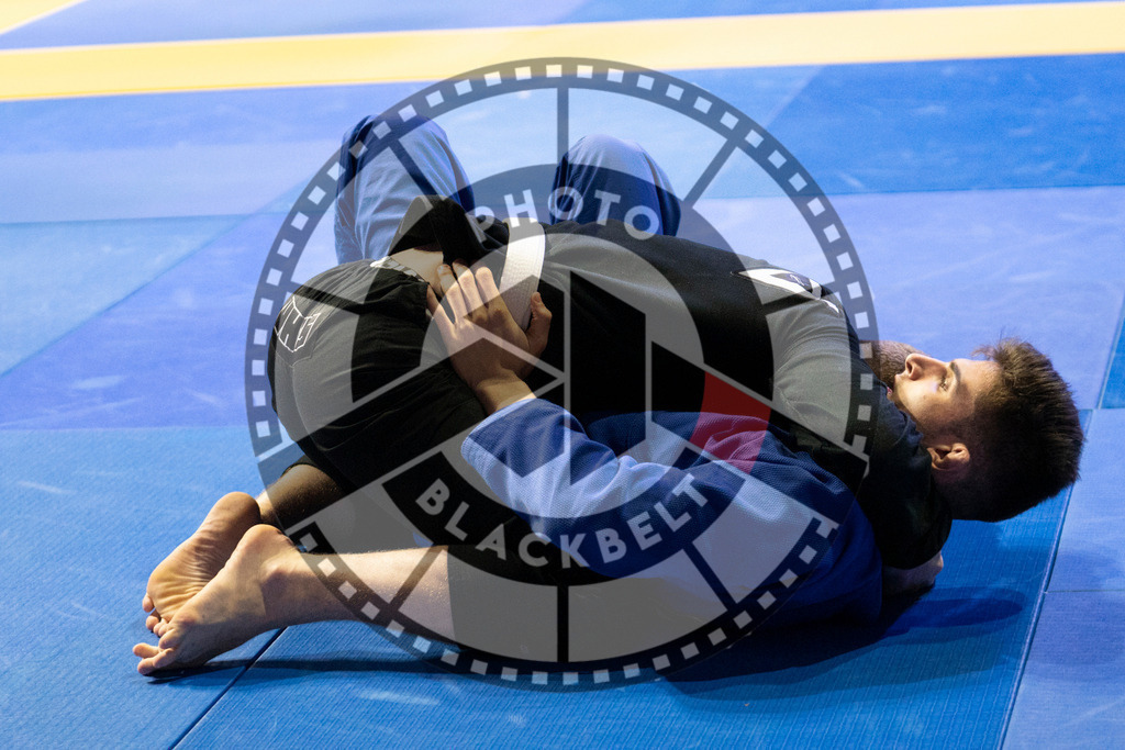 20240119PBB1199 | Fighters compete during the IBJJF European Championship in Paris, France, on January 19, 2024.