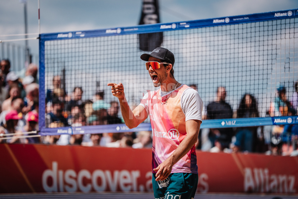 Beachvolleyball | Männer | Allianz German Beach Tour 2025 | Tourstop Düsseldorf | 17.05.2025 | Niklas Held