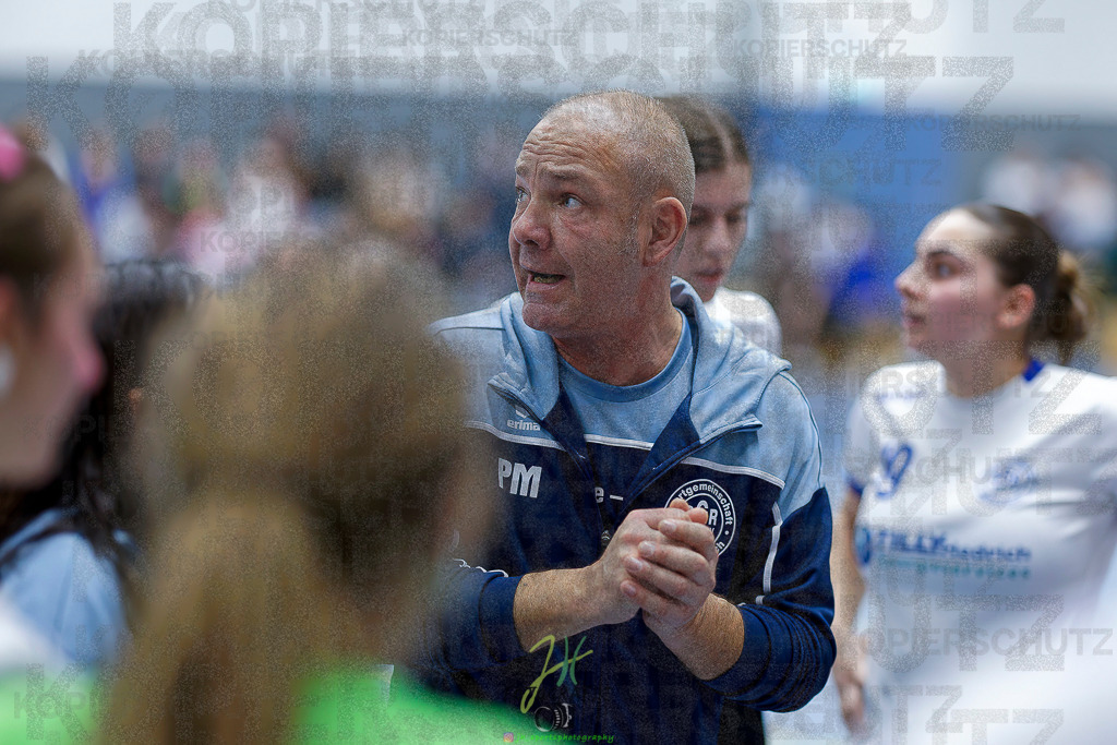 Frauen 2. Bezirksklasse; SG Rechtenbach - HSG Linden II | Frauen 2. Bezirksklasse; SG Rechtenbach - HSG Linden II am 16.11.2025 in Rechtenbach (Sporthalle Rechtenbach)Photo © 2025 - Jörg Heinrich - Realisiert mit Pictrs.com