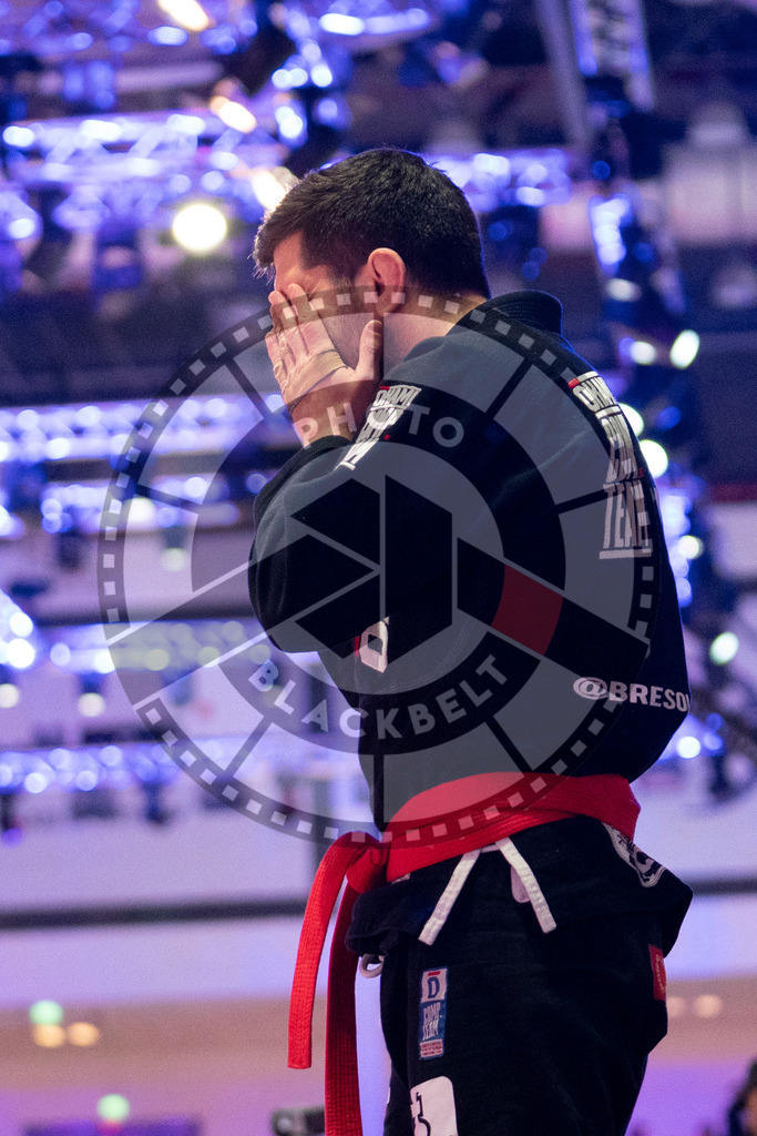 20231109PBB6226 | Fighters compete during the AJP World Professional Championship in the Mubadala Arena in Abu Dhabi, Arab United Emirates, on November 9, 2023.