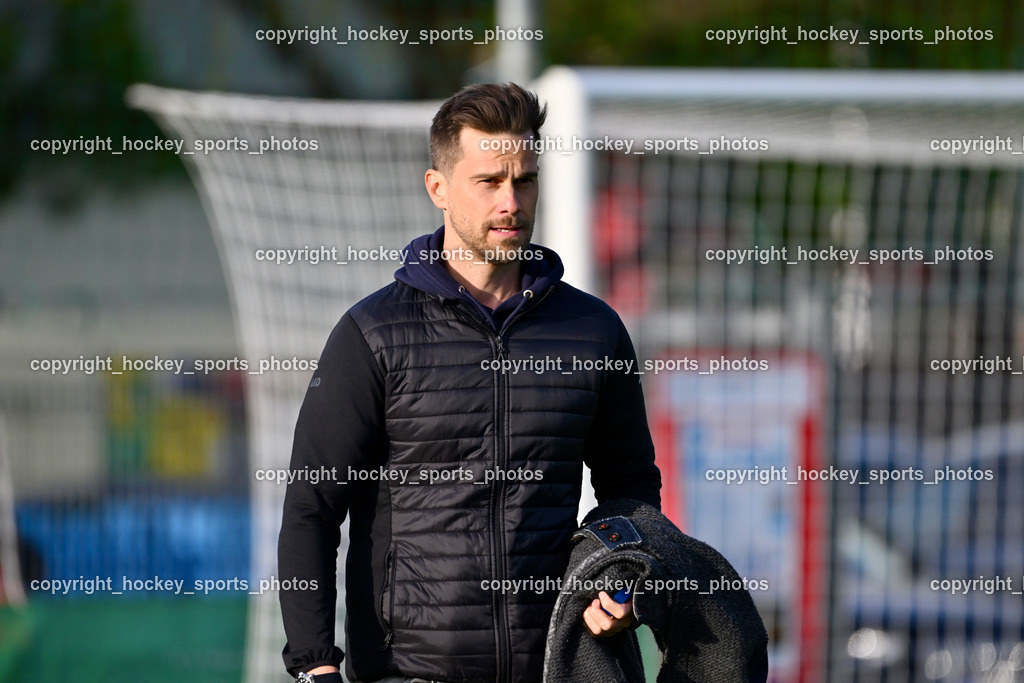 SAK vs. ATUS Velden 19.4.2024 | Headcoach ATUS Velden Marcel Günther Kuster, SAK vs. ATUS Velden 19.4.2024, SAK vs. ATUS Velden am 19.04.2024 in Klagenfurt (Sportpark Welzenegg), Austria, (Photo by Bernd Stefan)