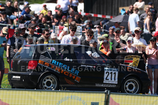 FIA European Hill Climb Championship – Rechberg 2026 | FIA European Hill Climb Championship at Rechberg, held from 24 to 26 April 2026 near Tulwitz, Styria, Austria. The image shows Ronald REISS (AUT) VW Polo GTI.