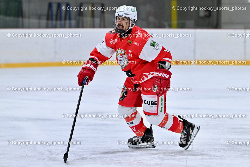 ESV Ferlach vs. UECR Eisbären Huben | #11 Toff Nico ESV Ferlach, ESV Ferlach vs. UECR Eisbären Huben, ESV Ferlach vs. UECR Eisbären Huben am 31.10.2025 in Ferlach (HTC Eishalle Ferlach), Austria, (Photo by Bernd Stefan)