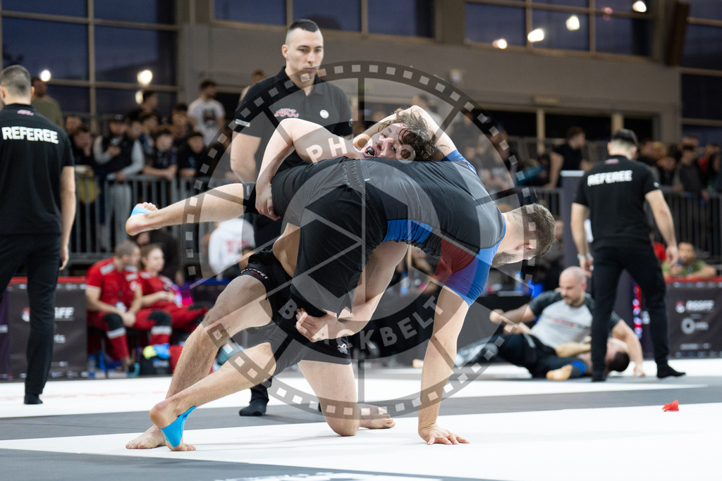 20260214PBB0734 | Fighters compete during the ADCC European Trials  competition day 1 in Belgrade, Serbia, on February 14, 2026.
