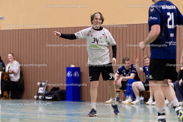 Handball I Herren I Saison 2025-2026 I SHSE Manfred-Frank-Pokal I Viertelfinale I HSG Kalkberg 06 II - HSG Kalkberg 06 123 | Frederic Wesche (34, HSG Kalkberg 06 II) - Realisiert mit Pictrs.com