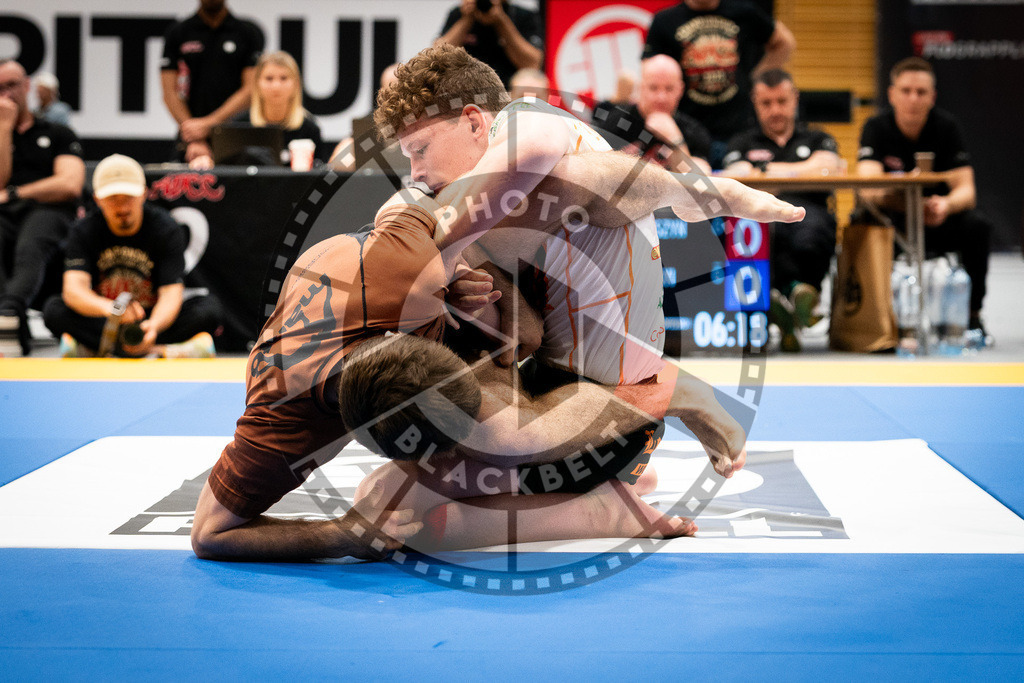 20250906PBB4557 | Fighters compete during the ADCC European Trials  competition in Warsaw, Poland, on September 6, 2025.