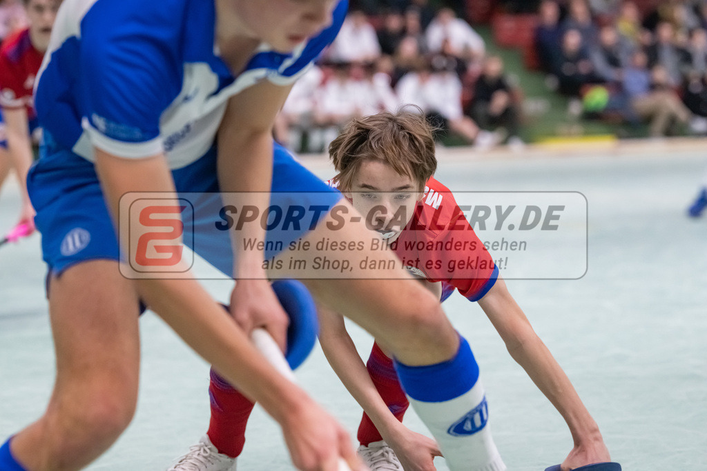HK_20230304_105492 | Deutsche Meisterschaft MU16 Großflottbeker THGC - Mannheimer HC am 4.3.2023 RWK, Köln ,