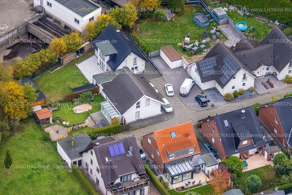 Hamm221011733 | Luftbild, Wohnhaus Eickhoffstraße 48 und 50, Uentrop, Hamm, Ruhrgebiet, Nordrhein-Westfalen, Deutschland