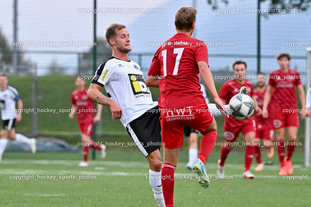SV Spittal 1921 vs. SV St. Jakob  | #44 Miha Kostanjsek SV Spittal, #17 Sebastian Bauer St.Jakob, SV Spittal 1921 vs. SV St. Jakob , SV Spittal 1921 vs. SV St. Jakob  am 20.09.2024 in Spittal an der Drau (Goldeck Stadion), Austria, (Photo by Bernd Stefan)