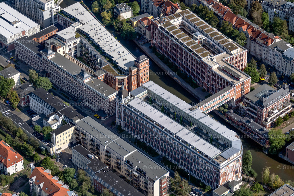 4041925 | LEIPZIG 15.09.2020 Gebäudekomplex der Hotelanlage TRINOM Business Apartments, Elster Lofts im Büro- und Geschäftshausviertel entlang Flussverlaufs Weiße Elster an der Nonnenstraße im Ortsteil Plagwitz in Leipzig im Bundesland Sachsen. Weiterführende Informationen bei: TAG Wohnen &amp; Service GmbH. // Complex of the hotel building TRINOM Business Apartments, Elster Lofts in the office and commercial building district along the course of the Weisse Elster river on Nonnenstrasse in the district Plagwitz in Leipzig in the state Saxony. Further information at: TAG Wohnen &amp; Service GmbH. Foto: Gerhard Launer