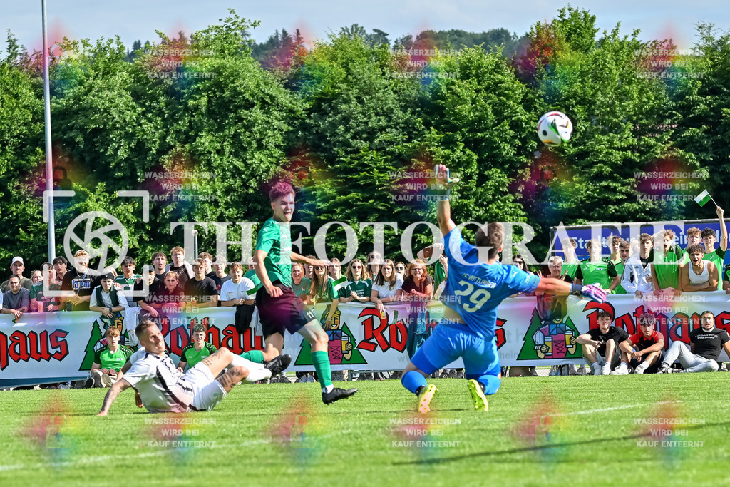 GER, FC Zell - FC Wittlingen, Fussball, Rothaus Bezirkpokal, Finale, Saison 2024/2025, 29.05.2025 | GER, FC Zell - FC Wittlingen, Fussball, Rothaus Bezirkpokal, Finale, Saison 2024/2025, 29.05.2025Foto: TH Fotografie/Thomas Hess