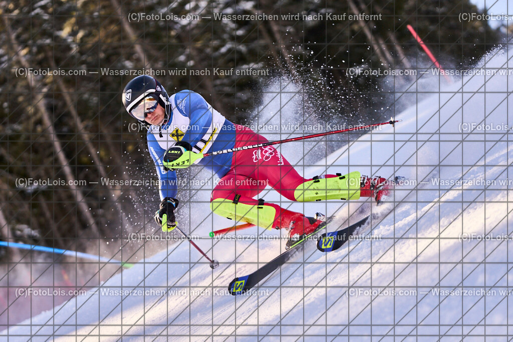 ALP6508_MASTERS-OeM-SL_Glungezer_Zangerl Werner | Alpine Österreichische Mastersmeisterschaften auf dem Glungezer. Tiroler Skiverband, SC Volders, SLALOM - 2. Durchgang, So 2. März 2025.