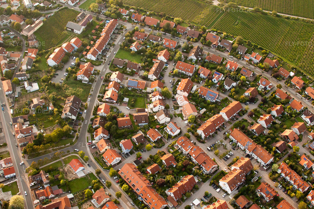 Luftbild: Godramstein, In der Plöck im Ortsteil Godramstein in Landau im Bundesland Rheinland-Pfalz in Deutschland. Foto: IMG_33001.jpg vom 03.09.2010 durch Werner Riehm/FLY-FOTO.de