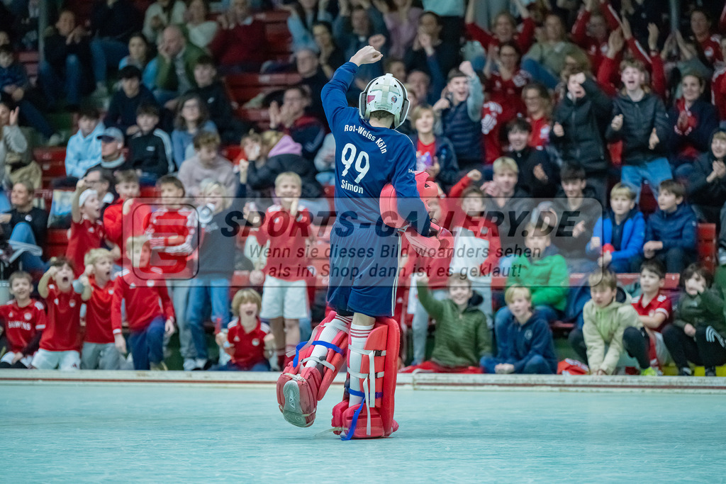 HK_20240225_108594 | Spiel um Platz 5 Deutsche Meisterschaft MU14 am 25.2.2024 Halle RW Köln, Köln ,