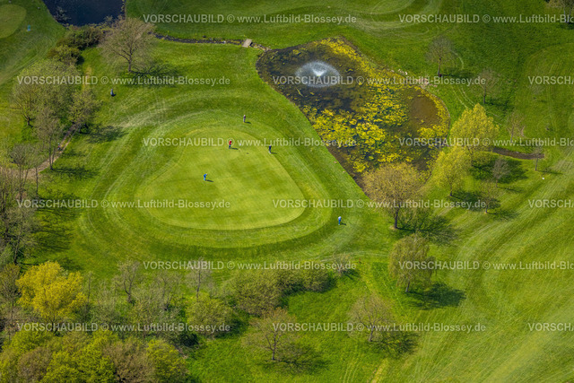 Velbert230407300Langenberg | Luftbild, Golfplatz, Golfclub Velbert Gut Kuhlendahl, Kuhlendahl, Velbert, Ruhrgebiet, Nordrhein-Westfalen, Deutschland