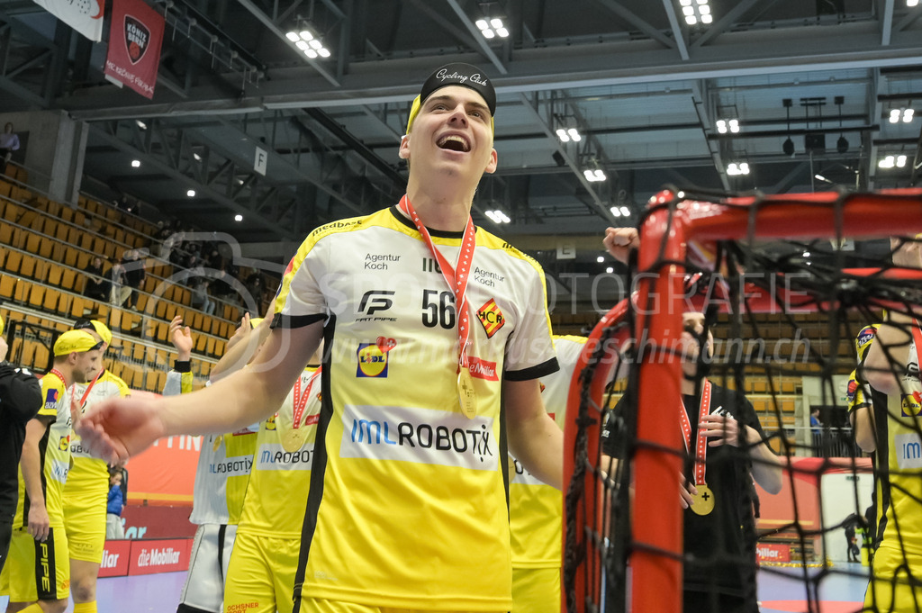 Zug United vs HC Rychenberg - 22. February 2025 | Zug United vs HC RychenbergSporthalle Wankdorf, BernDamian Hocevar (#56 HC Rychenberg Winterthur).Bild: Sportfotografie Markus Aeschimann | www.markus-aeschimann.ch - Realisiert mit Pictrs.com