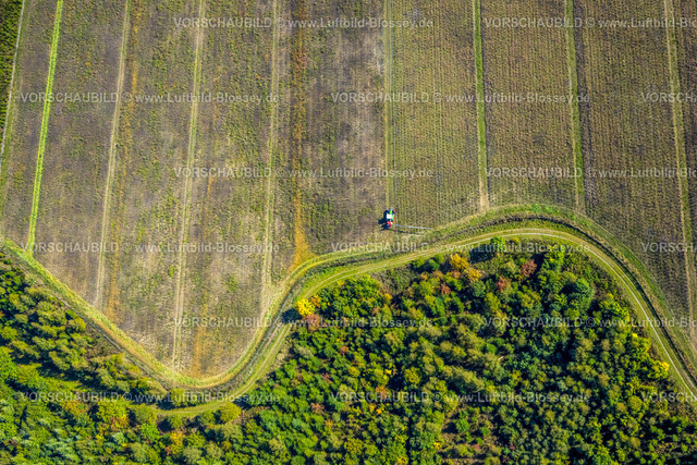 Schmallenberg220903645BadFredeburg | , Luftbild, Feldarbeit, Traktor auf Feld, landwirtschaftliche Arbeit, SprÃ¼hmittel, Wormbach, Schmallenberg, Sauerland, Nordrhein-Westfalen, Deutschland