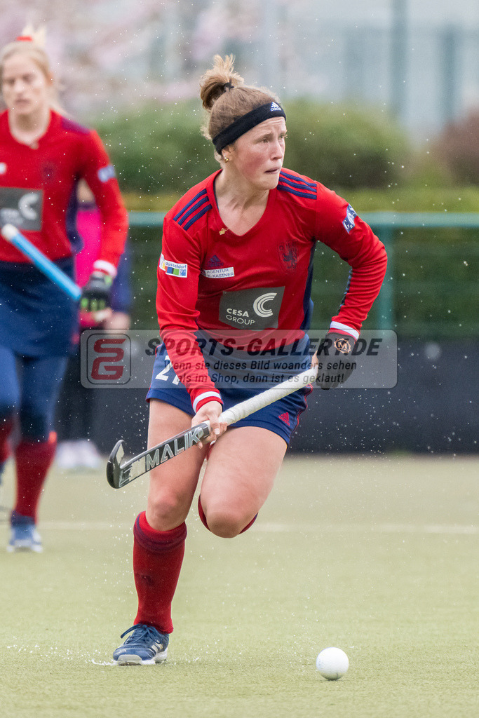 HK_20230401_106595 | 1. Bundesliga Damen Düsseldorfer HC - Harvestehuder THC  am 1.4.2023 DHC Düsseldorf, Düsseldorf , Maike Schaunig ( Düsseldorfer HC #21 )