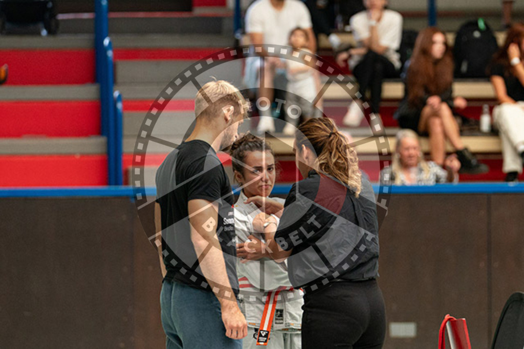 20230826PBB51467 | Fighters compete during the AJP INTLPRO BJJ and grappling competition in Hamburg, Germany, on August 26 2023.