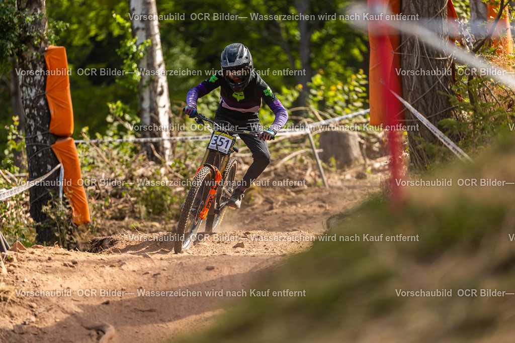 DM Downhill Ilmenau 2025 So R1-8917 | OCR Bilder Fotograf Eisenach Michael Schröder