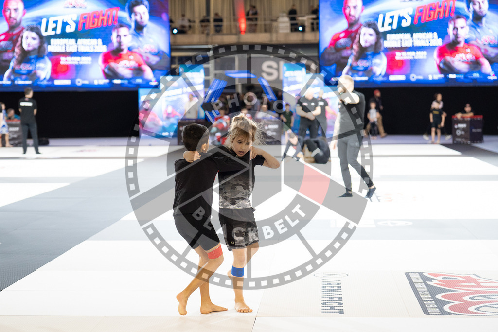 20260214PBB0010 | Fighters compete during the ADCC European Trials  competition day 1 in Belgrade, Serbia, on February 14, 2026.