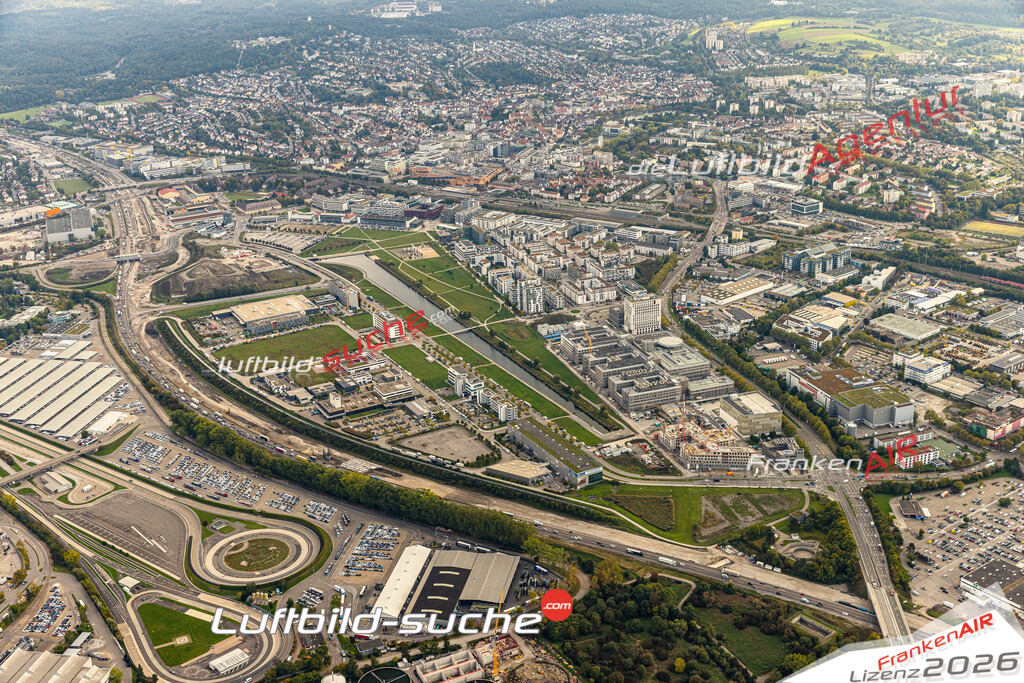 Luftaufnahme von Böblingen - Die Luftaufnahme wurde 2025 vom UL-Flugzeug heraus erstellt ( keine Drohne ) - Hochauflösende Luftaufnahme - für professionelle Ausdrucke geeignet. Die Geschenkidee !Mit Lizenz und Bildrechte bestellbar