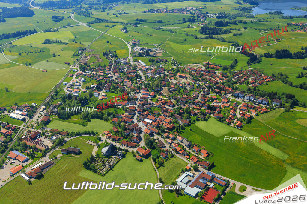 Luftbild von Oy Oy-mittelberg - Luftaufnahme wurde 2015 von https://frankenair.de mittels Flugzeug (keine Drohne) erstellt - die Geschenkidee