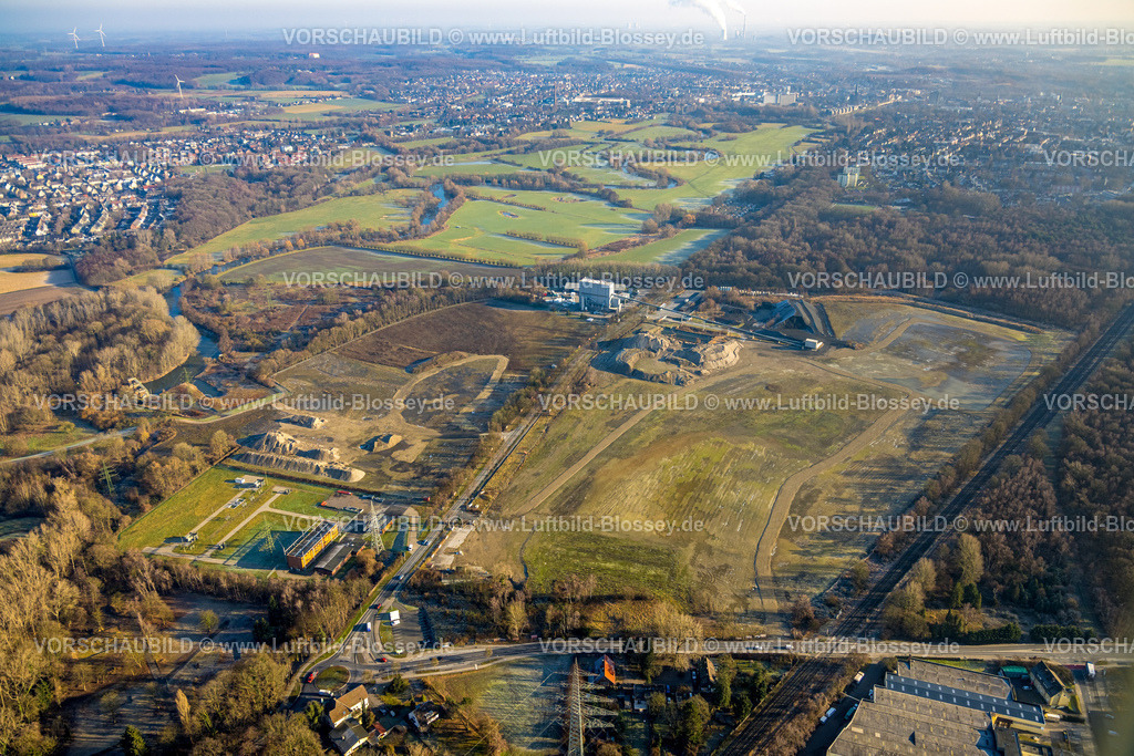 Luenen260100131 | Luftbild, ehemaliges STEAG Kraftwerk Gelände, Moltkestraße, geplantes Industriegebiet und Gewerbegebiet, Lippholthausen, Lünen, Ruhrgebiet, Nordrhein-Westfalen, Deutschland