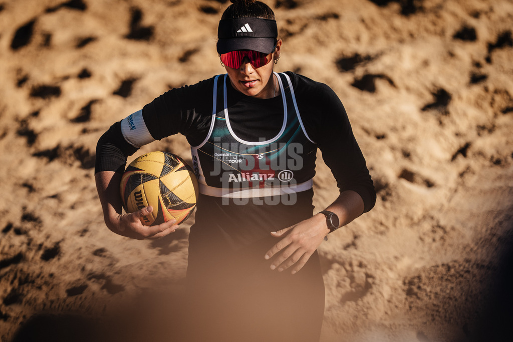 Beachvolleyball | Frauen | Allianz German Beach Tour 2025 | Tourstop Berlin | 23.08.2025 | Leonie Klinke